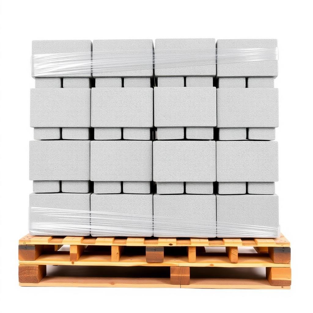 Cement Brick Pallet — 50 Pieces
