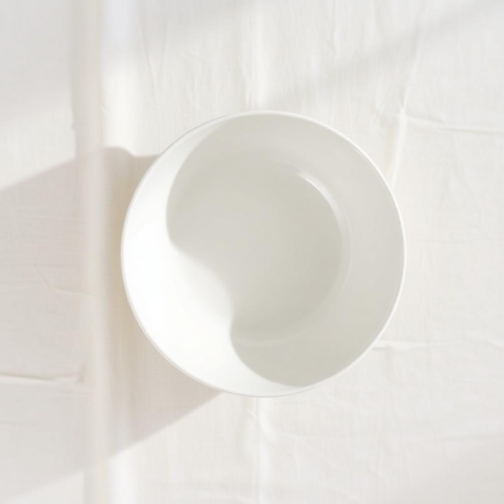 Large Porcelain Serving Bowl