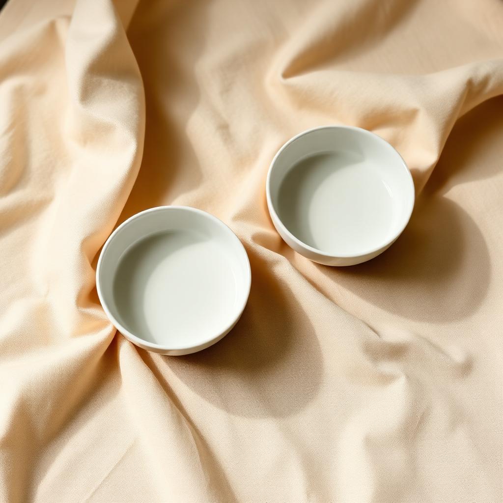 Porcelain Soup Bowl — Pair